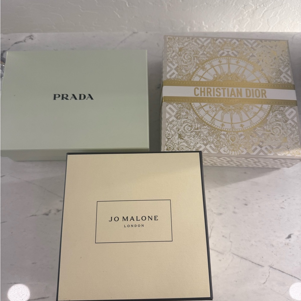 Dior Gold and Cream Box